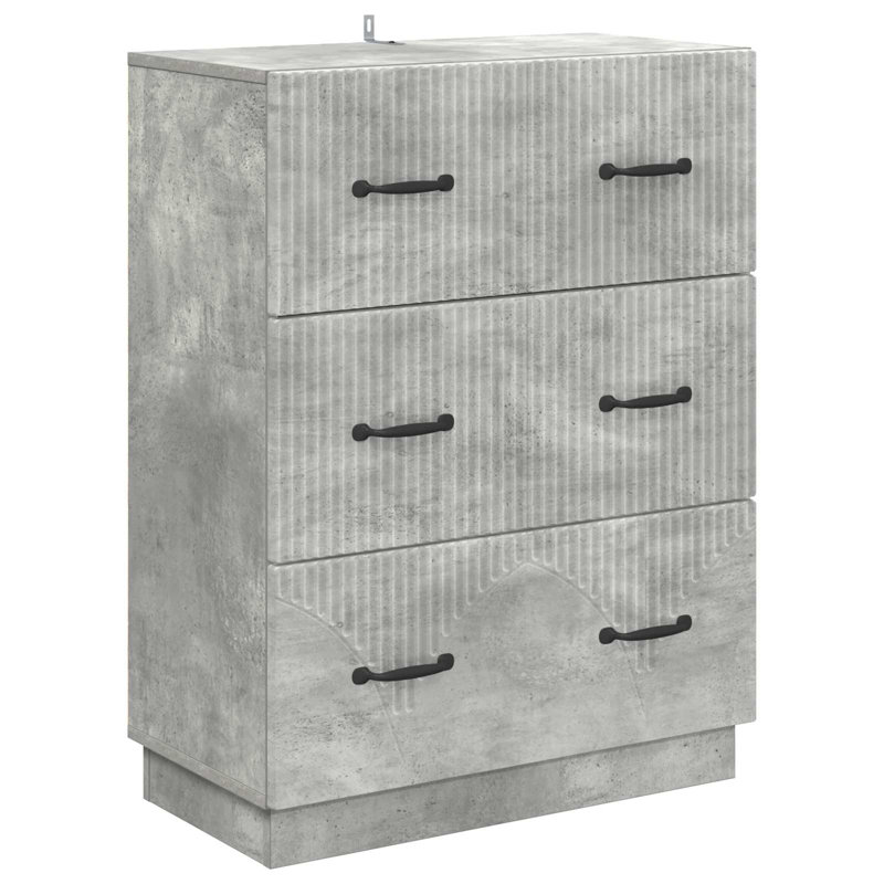Rectangle Accent Chest, Concrete Grey