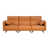Cuir synthétique caramel est en rupture de stock