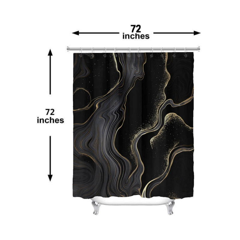 Rideau de douche Marble Texture