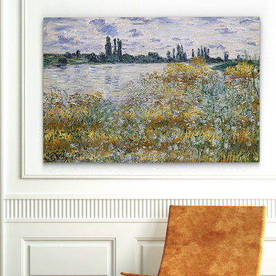 " Le Aux Fleurs Near VéTheuil " Oil Print