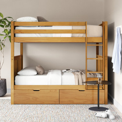Bilboa Kids Full Over Full Bunk Bed with Drawers