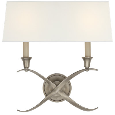 Chapman & Myers Cross Bouillotte Large Sconce