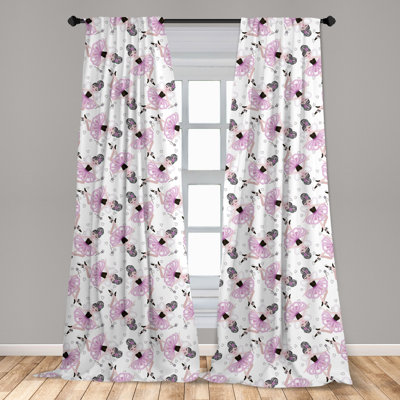 Agustn Semi Sheer Curtain Pair