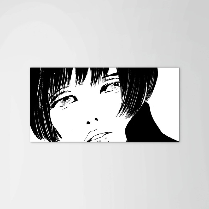 Valentine II by Art Studio 50cm H x 100cm W High Quality Print on Frameless Panel, Lightweight, Ready to Hang