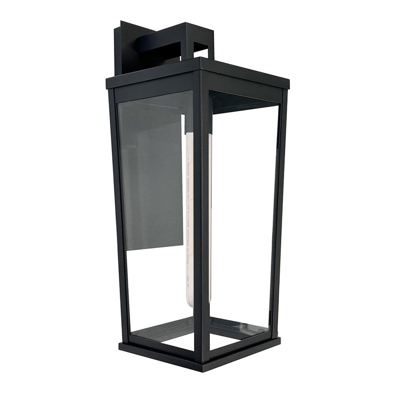 Elmgrove - Outdoor Wall Light - Black - 1-Light - 7.5"W