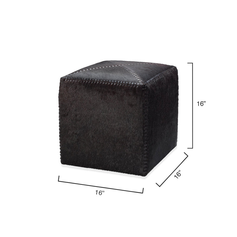 Square Ottoman, Espresso
