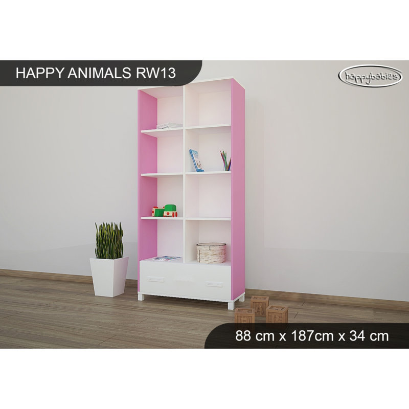 187cm H X 88cm W Animals Kids Cube, Pink