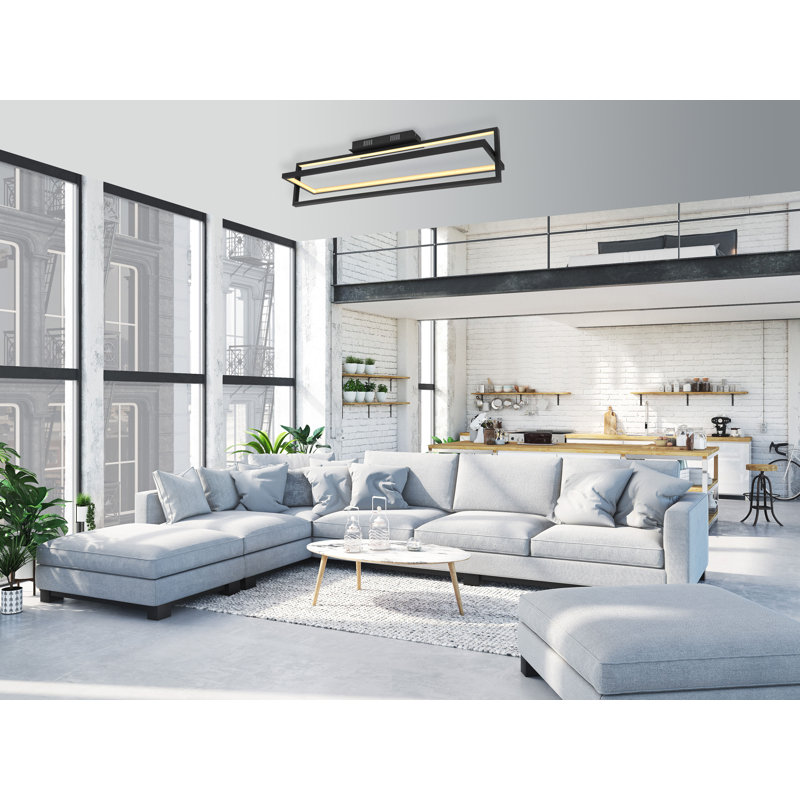 Plastic LED Flush Mount