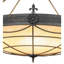 Luminaire suspendu inversé l 48 po Halcyon