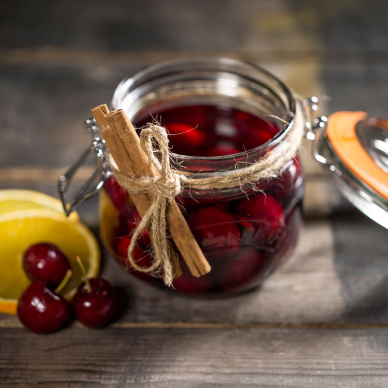 Kilner Clip Top Round Jar 0.5L, 1