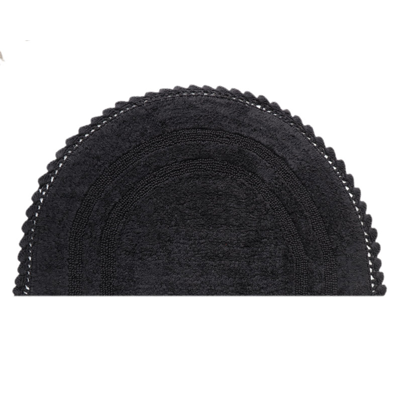 Tapis pour salle de bain Akifumi, Noir