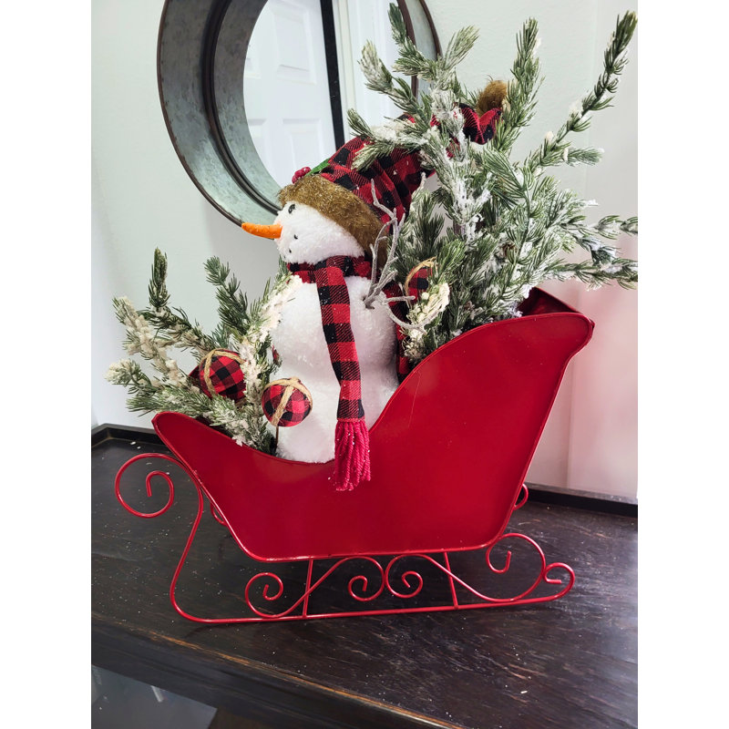 Arrangement in Sleigh
