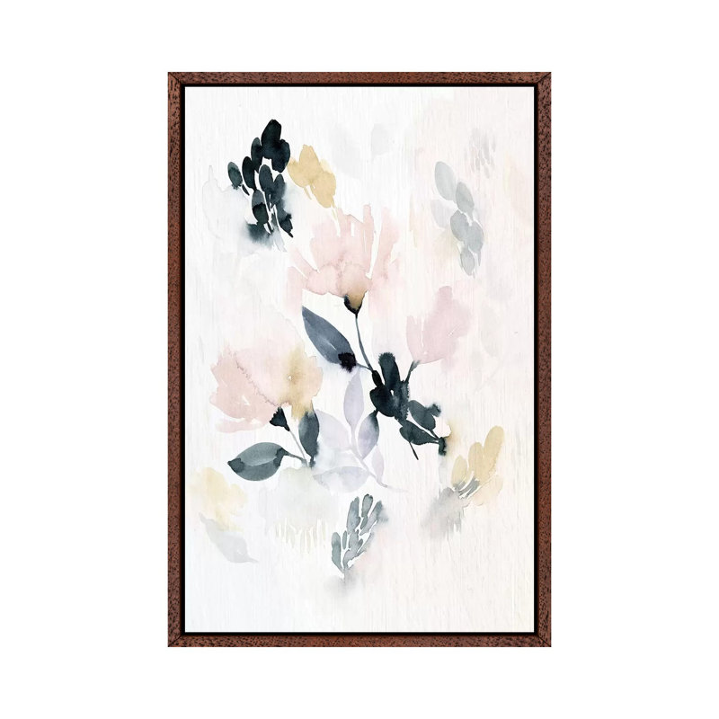 Doorways II 1 Piece Painting on Canvas, 66.04cm H x 45.72cm W x 3.81cm D, Classic Brown Wood Floater Framed