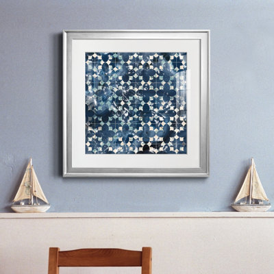 Reproduction encadrée Tile-Dye VII-Premium - prête à être accrochée