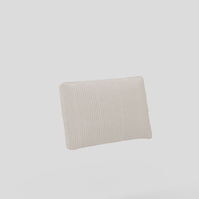 Single back pillow