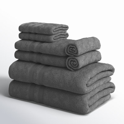 Winthrop Ultra Soft Quick-Drying 8-Piece Cotton Towel Set