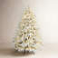 Sapin de Noël givré 7,5 pi pré-éclairé