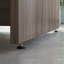 Bureau 60 po x 24 po avec rehausse, finition brune