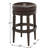 Chapman Swivel Barstool with Customizable Height