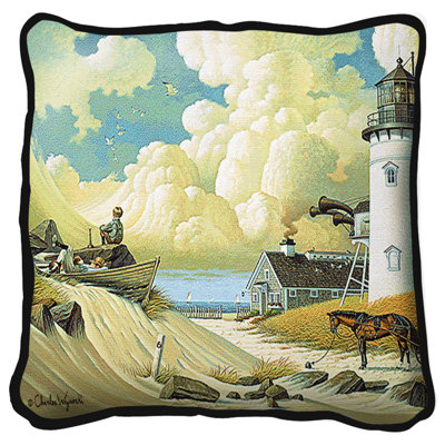 Coussin en coton Dreamers