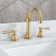Widespread 2-handle Bathroom Faucet with Drain Assembly