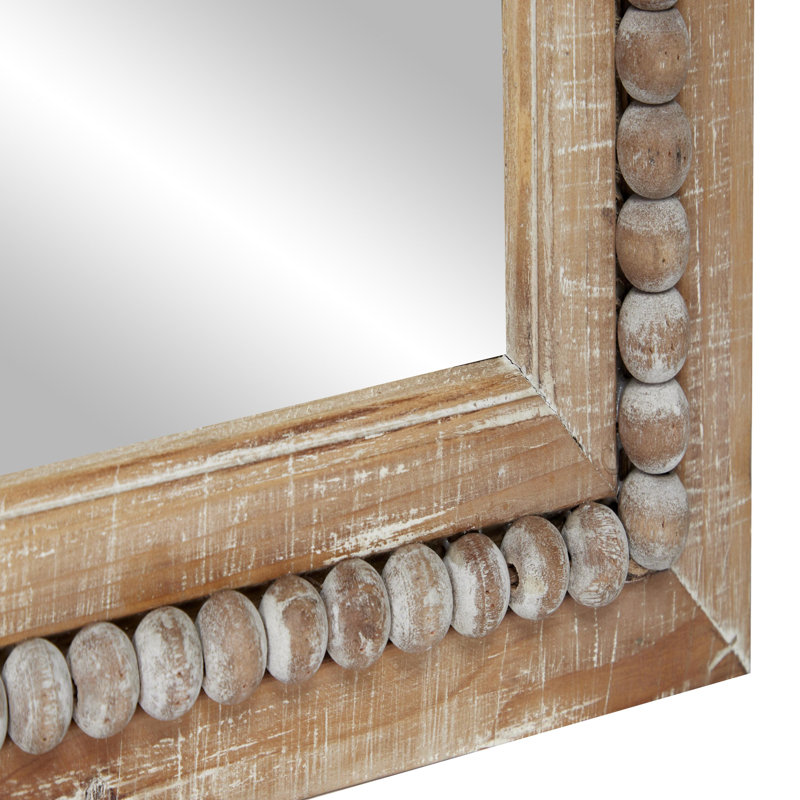 Miroir mural Vivienne, Brun, 54 po x 24 po