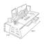 Bureau debout blanc en bois manufacturé-1619456278-1619456283