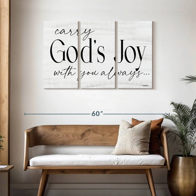 'God's Joy, 28" H x 45" W