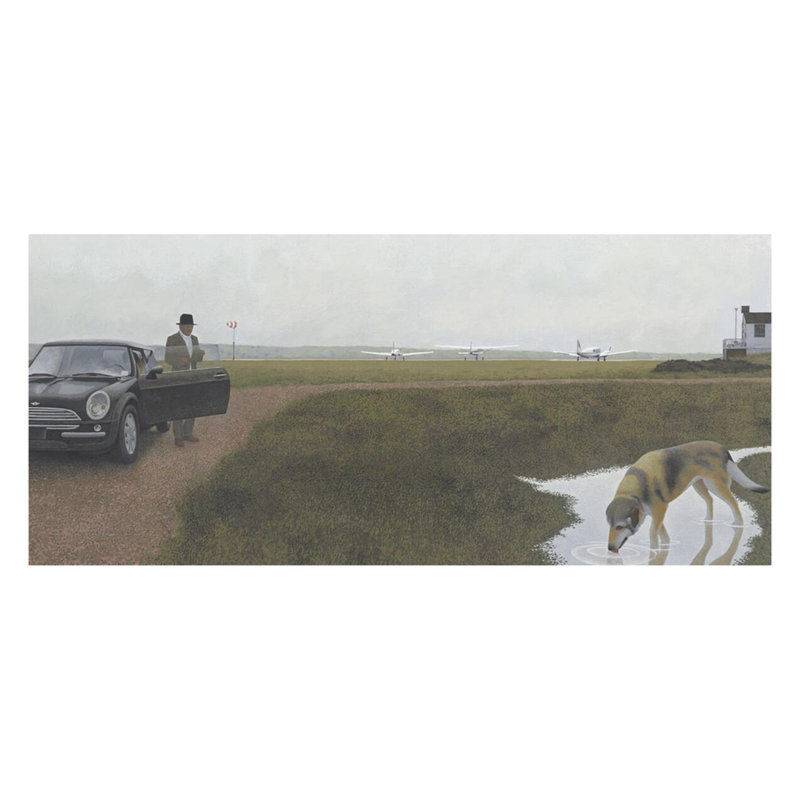 «Waterville» par Alex Colville - estampe numérique, H 22 po x l 28 po