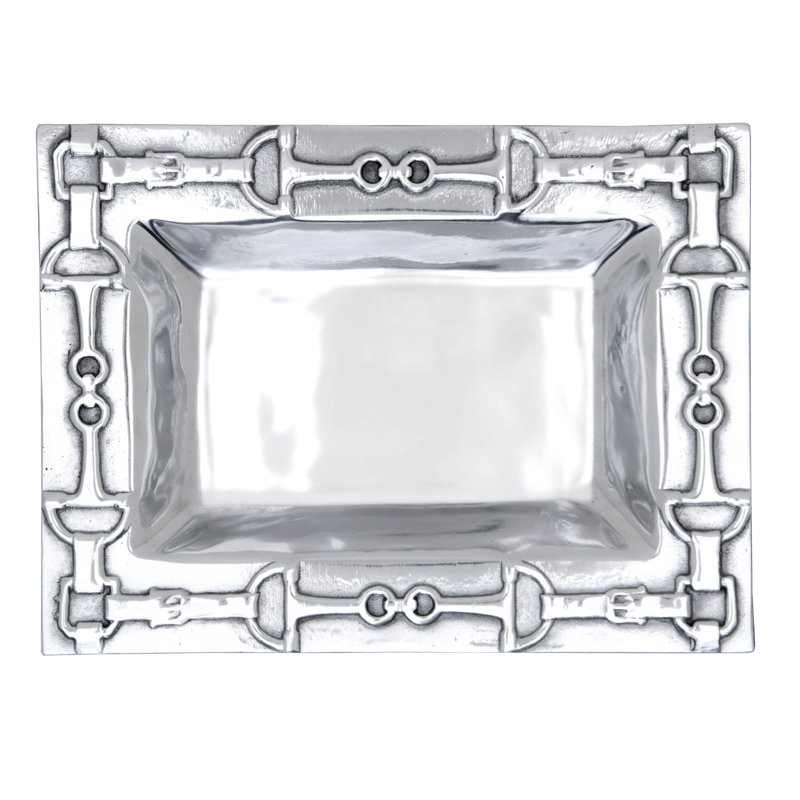 Equestrian Metal Decorative Tray