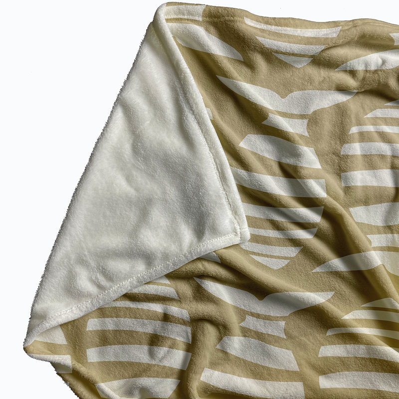 Couverture polaire, L 30 po x L 40 po, Taupe