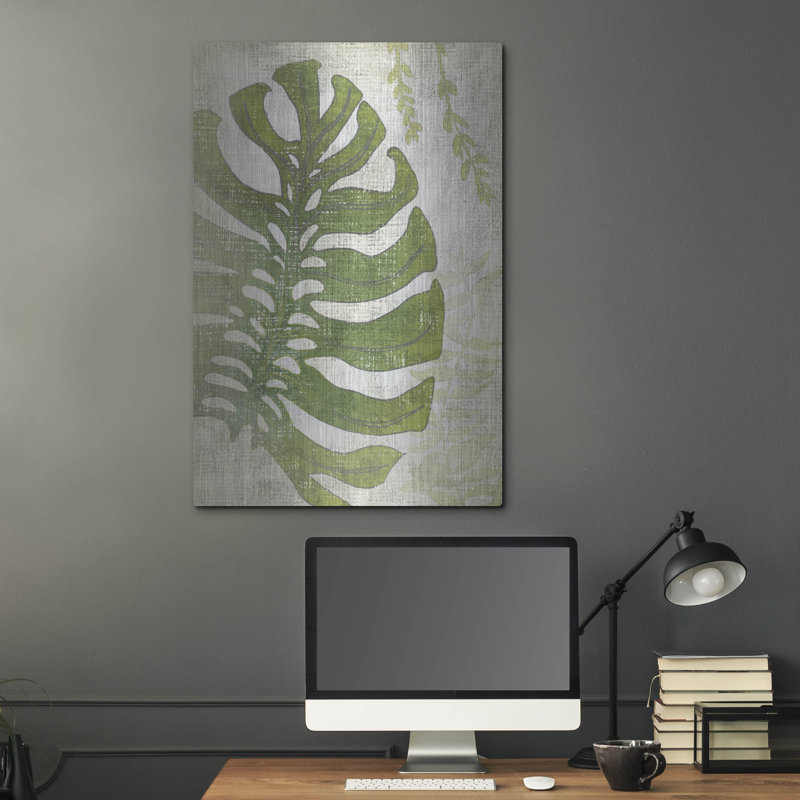  «Frond 3» par Chariklia Zarris, art mural en métal, 24 po x 36 po, H 36 po x l 24 po