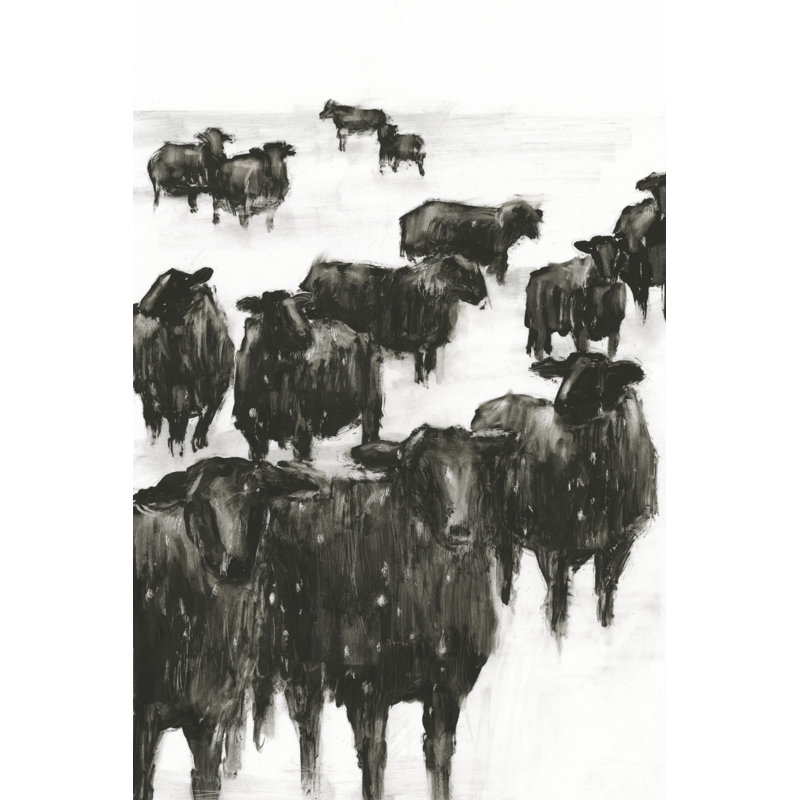 Winter Coat II - Painting, Wrapped Canvas, 91 cm H x 61 cm W 