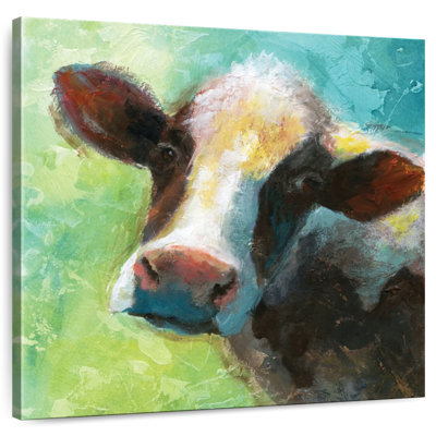 Vache excentrique colorée Brampt