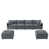 Dark Gray Chenille