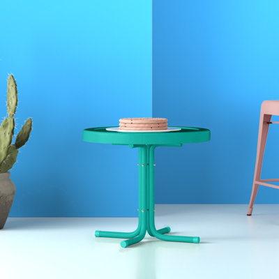 Table d'appoint en acier Burley
