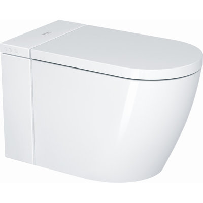 Dual-Flush Elongated Bidet Toilet (Seat Included)