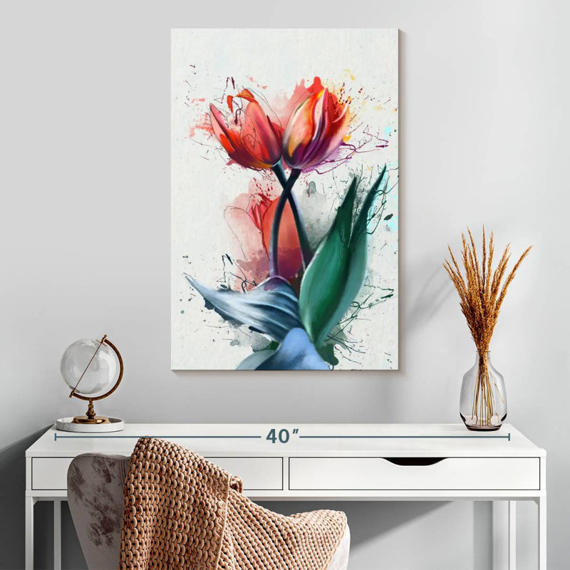 Harnek Tulips, 30" H x 20" W