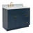 Partham 43'' Single Bathroom Vanity with Carrara Marble Top-94350871