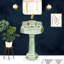 Bungalow Bungalow Borges, Victor, reproduction d'art sur toile tendue: Boho Bath S éviers II-1012733694