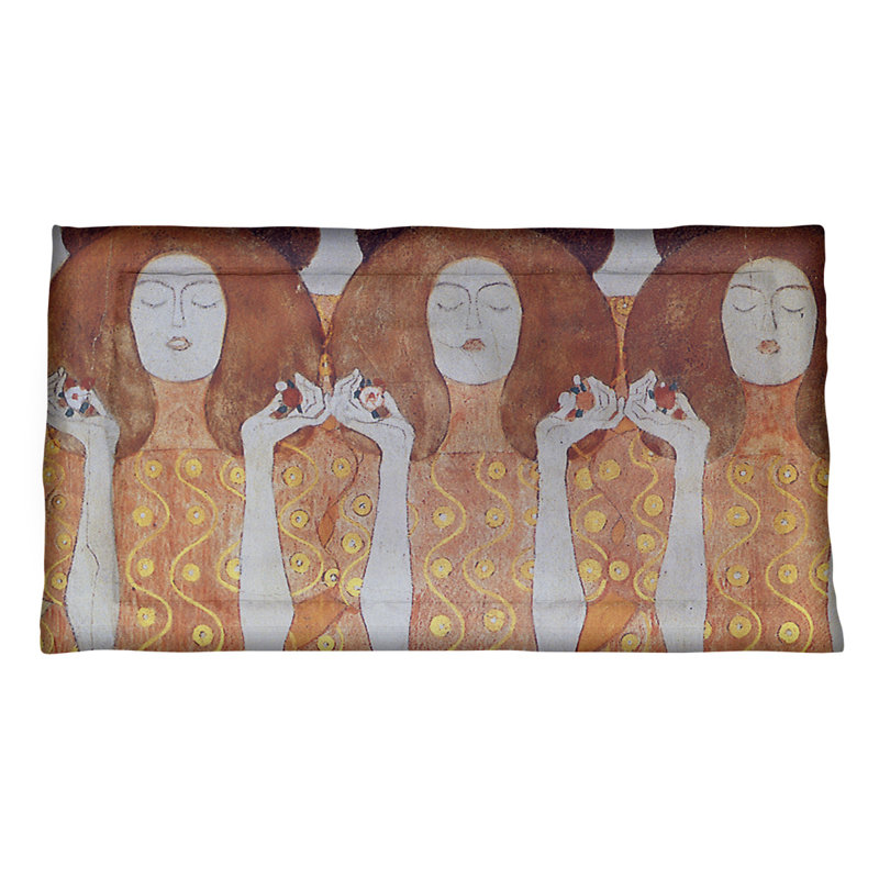 Taie décorative d’oreiller pour coussins ange, Polyester, Grand, Orange