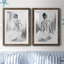 «Soft Silhouette V», ensemble de 2 reproductions sur toile-195628230-265539954-265539916