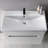 CeraStyle by Nameeks Elite 17.52 " Ceramic Rectangular Bathroom Sink and Overflow Hole-17648758