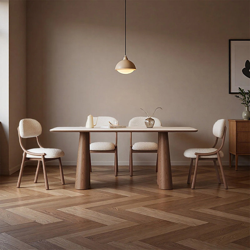 Ensembles de table de salle à manger modernes Modern Elegant, H 29,52 po x l 62,99 po x P 31,49 po