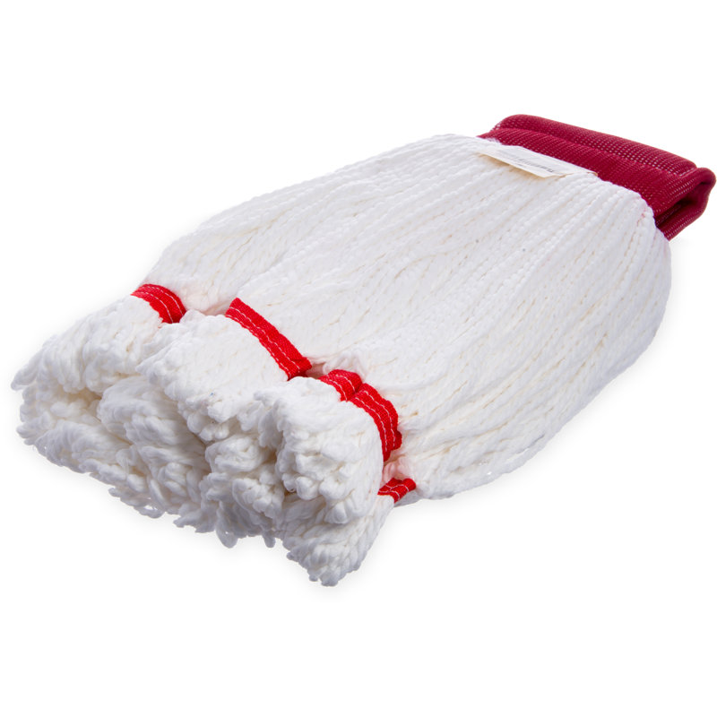 Balai à en microfibre de bout bouclé, Blanc