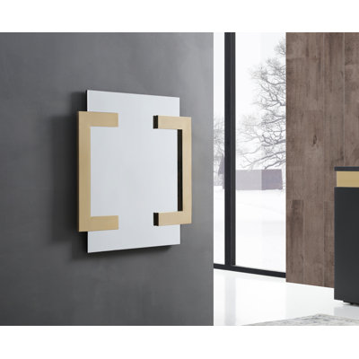 Goggin Brass Frame Mirror