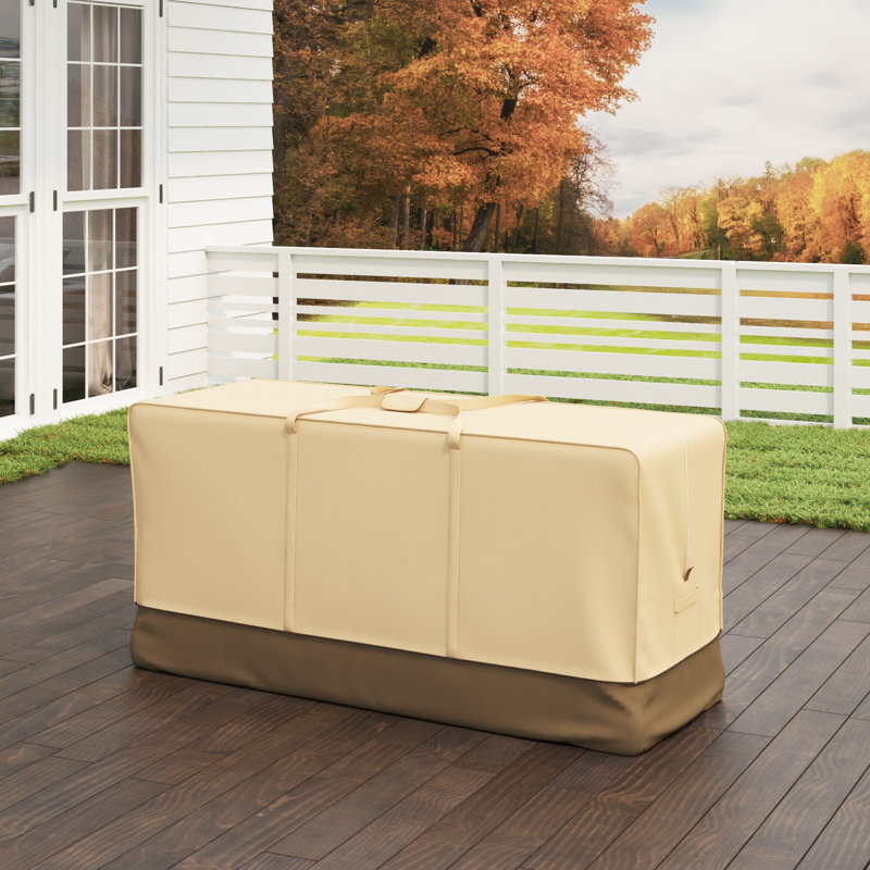 Sac de rangement extérieur pour coussins de patio Paulding, 60 po