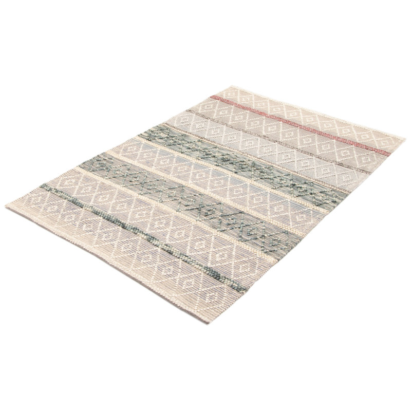Tapis unique en laine nouvel âge 5 pi 1 po x 7 pi 9 po Iamandi