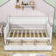 Lit de jour simple en bois avec trois tiroirs Demaya-1377806442