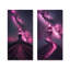 Mauve Exploration de l'espace «Starlight III» - Ensemble d'art mural 2 pièces-1513369559-1513369563